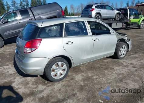 2004 Toyota Matrix Standard z USA, uszkodzony, nr VIN 2T1KR32E54C301822